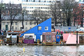 DG440623. Saunas in the harbour. Oslo. Norway. 26.2.2025.