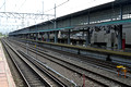 DG440261. View of the station. Pasar Senen. Jakarta. Java. Indonesia. 19.2.2025.