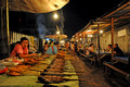 TD08688. Night market. Luang Prabang. Laos 4.1.09.