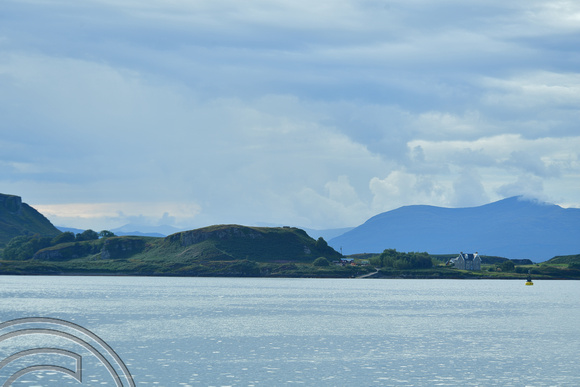 DG378367. Isle of Kerrera seen from Oban. Scotland. 28.8.2022.