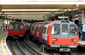 DG443574. Jubilee line trains. Finchley Rd. London. 8.4.2025.
