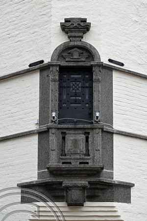 DG440638. Ornamental stonework. Jernbanetorget. Oslo. Norway. 25.2.2025.