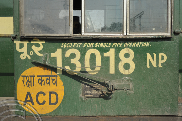 DG70243. Cab info. 13018. Lucknow. India. 15.12.10.