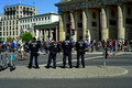DG369670. Demonstration at the Brandenberg Gate.  Berlin Germany. 8.5.2022.