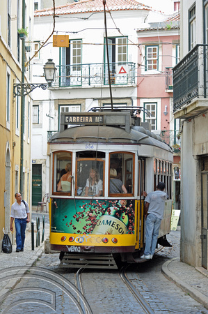 DG53183, Tram 556. Rua da Conceicao. Lisbon. Portugal. 2.6.10.
