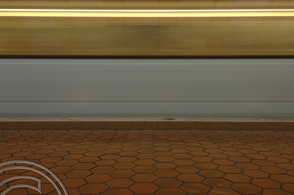 FDG05678. Metro blur. Union station. Washington DC. USA. 4.4.07.