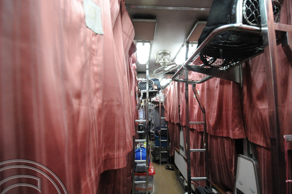 FDG10786. Overnight train to Bangkok.  Thailand. 17.1.09.