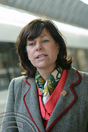 DG206390. Sec of State. Claire Perry MP. Kings Cross. 2.3.15