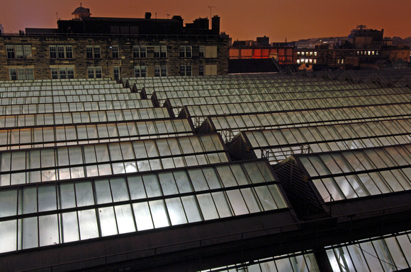 DG06516. Roof. Glasgow Central. 10.6.06.
