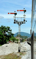 DG99947. Semaphore signal. Simpang Ampat.  Malaysia. 20.12.11.