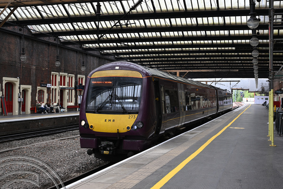 DG426313. 170273. 1N17 1433 Stoke-on-Trent to Newark Castle. Stoke-on-Trent. 4.9.2024.