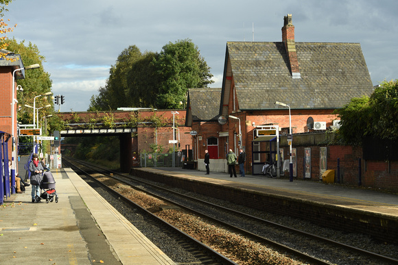 DG259405. View of the station. Urmston. 20.10.16