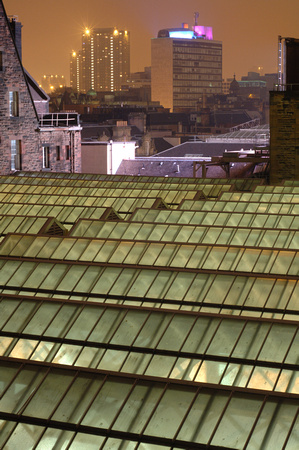 DG06518. Roof. Glasgow Central. 10.6.06.
