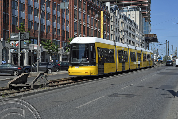 DG369813. Tram 9040.  Warschauer Straße. Berlin. Germany. 9.5.2022.