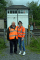 DG372532. Community Rail week volunteers. Edale. 27.5.2022.