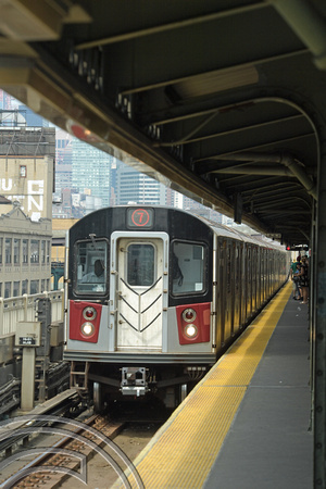 DG297208. R188 train. Queensboro Plaza. Queens. New York. USA. 26.5.18