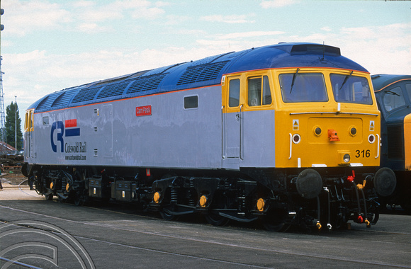 12550. 473166 on display. Open day. Doncaster works. 26.7.03