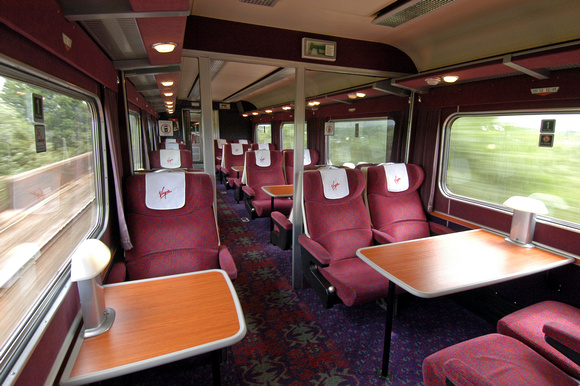 DG01156. Mk2 First Class interior. 15.6.04.