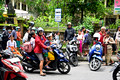 DG437386. The school run. Ubud. Bali. 23.1.2025.