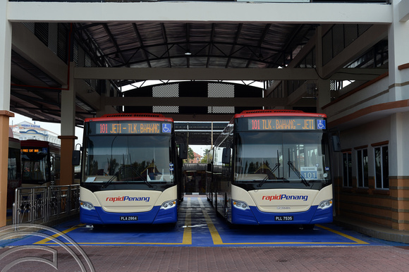 DG204573. Rapid KL buses. Pangkalan Raja Tun Uda. Georgetown. Penang. Malaysia. 26.1.15.