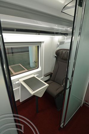 DG200765. Interior. Siemens Eurostar e320. St Pancras. 13.11.14.