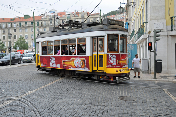 DG53035. Tram 558. Rua da Prata. Lisbon. Portugal. 2.6.10.