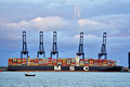 DG379600. Container ship, MSC Paloma. 165564 dwt. Built 2010. Felixstowe. Suffolk. 18.9.2022.