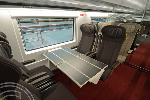 DG200816. Interior. Siemens Eurostar e320. St Pancras. 13.11.14.