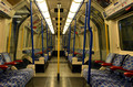 DG375159. Interior. Piccadilly line train. 6.7.2022.