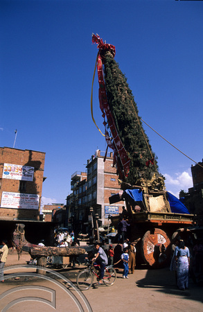 T7048. Ceremonial cart. Patan. Nepal. 1998.