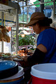 DG204951. Street food. Duck or pork with rice stall. Bangkok. Thailand. 5.2.15