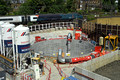 DG370261. HS2 vent shaft construction site. Canterbury Rd. Kilburn. London. 12.5.2022.