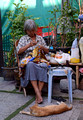 DG204940. Street dweller. Bangkok. Thailand. 3.2.15