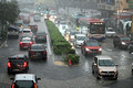 DG439657. Traffic during a downpour. Jalan Tun Tan Cheng Lock. Kuala Lumpur. Malaysia. 16.2.2025.