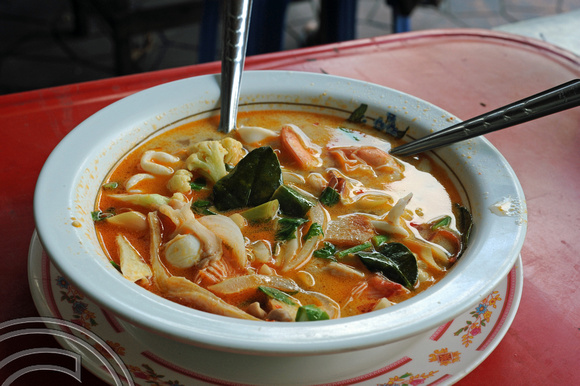 DG106483. Tom Yam soup. Bangkok. Thailand. 9.3.12.