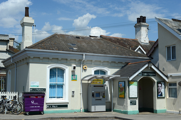 DG184420. Station building. Emsworth. 1.7.14.