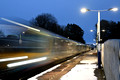 DG433480. Train blur. Edale. 19.11.2024.