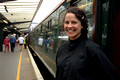 DG10309. All smiles. Cathedrals Express. Victoria. 25.4.07.