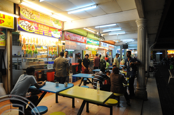 TD12061. Food market. Georgetown. Penang. Malaysia. 28.1.09.