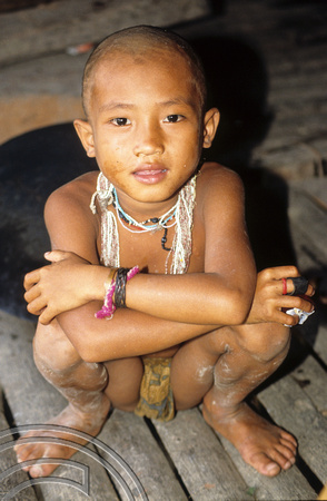 T3760. Boy. Siberut. Mentawai Islands. Indonesia. 1992.