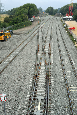 DG252209. Track renewals. Oxford Hinksey Yard, 27.8.16