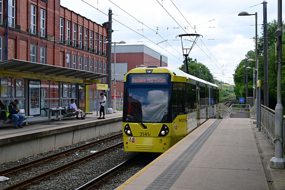 DG419603. Tram 3141. Shaw and Crompton. 24.6.2024.