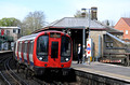 DG443402. Metropolitan line train. Rickmansworth. 8.4.2025.