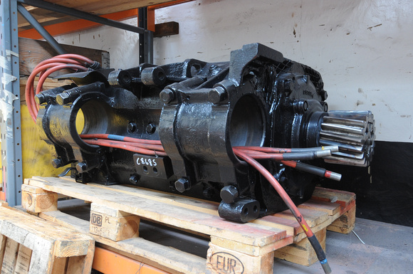 DG87673. Overhauled traction motor. Ryde depot. 15.7.11.