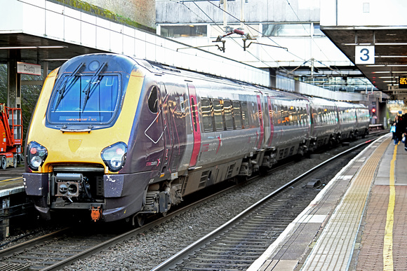 DG436117. 221130. 1M46. 1145 Bournemouth to Manchester Piccadilly. Coventry. 30.12.2024.