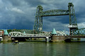 DG381845. Bridges in the  old docks. Rotterdam. Holland. 25.9.2022.